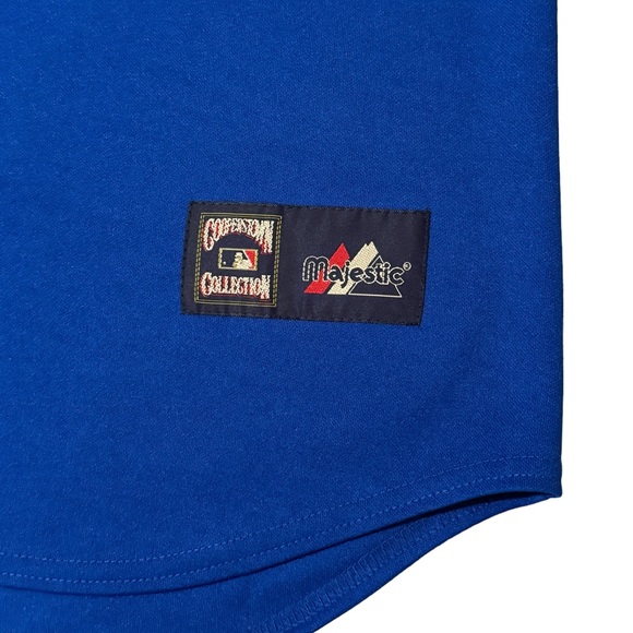 Vintage NWT CoopersTown Collection Cubs Jersey Mens Medium Chicago MLB USA Made - Picture 7 of 10